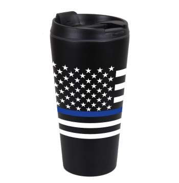Thin Blue Flag Travel Mug